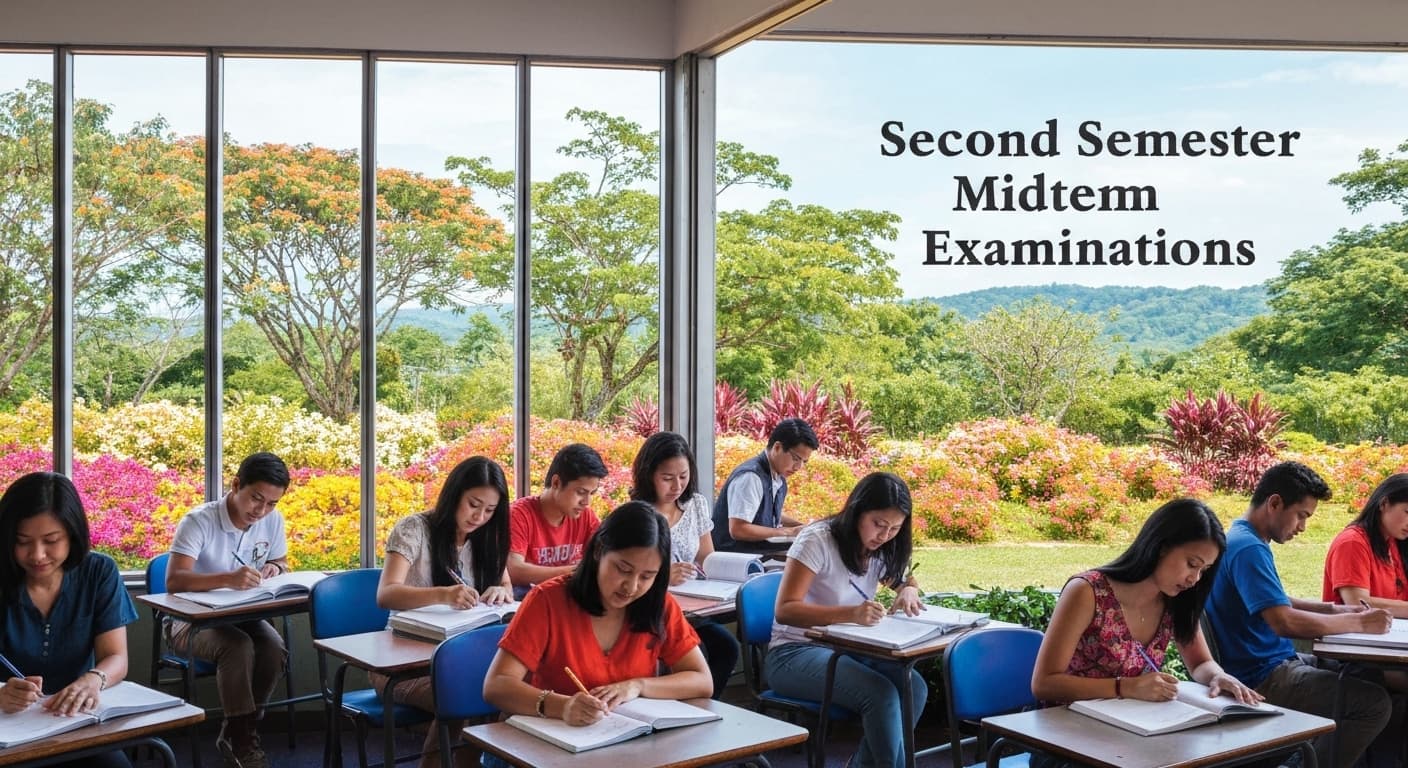 Zwischenprüfungen des zweiten Semesters — Exams