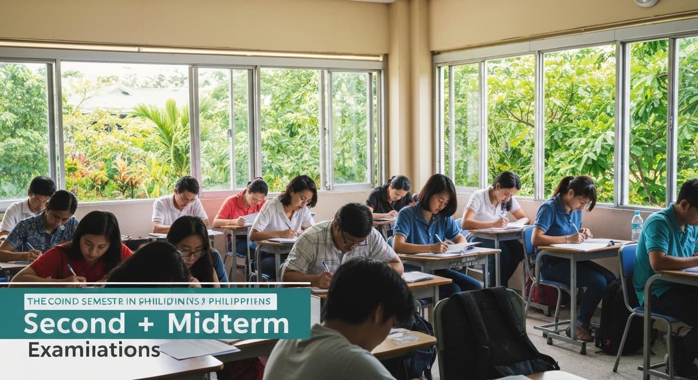 Zwischenprüfungen des zweiten Semesters — Exams
