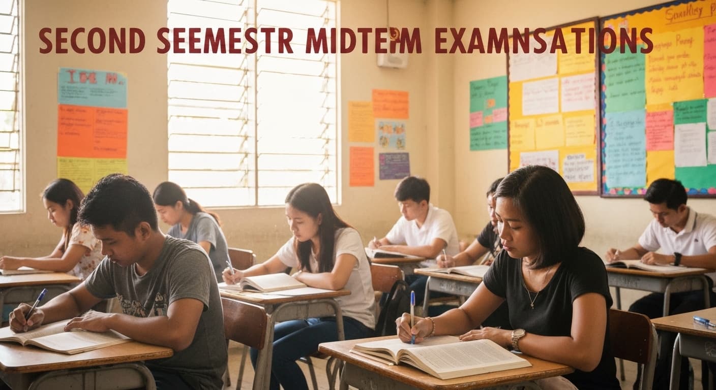 Zwischenprüfungen des zweiten Semesters — Exams