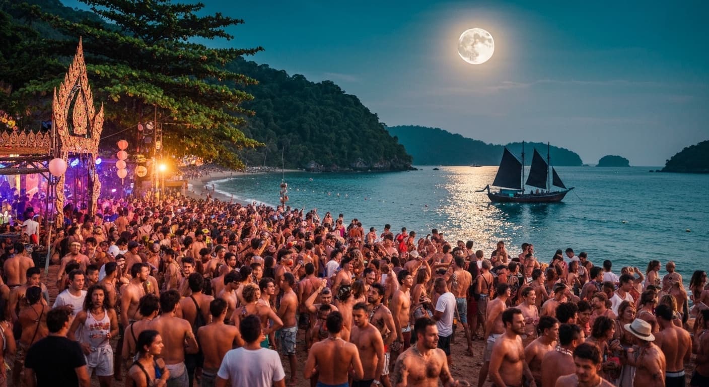 Full Moon Party (Koh Phangan) — Festival culturel